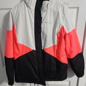 Mountain Warehouse Women's Ski Jacket - White, Pink, and Black
